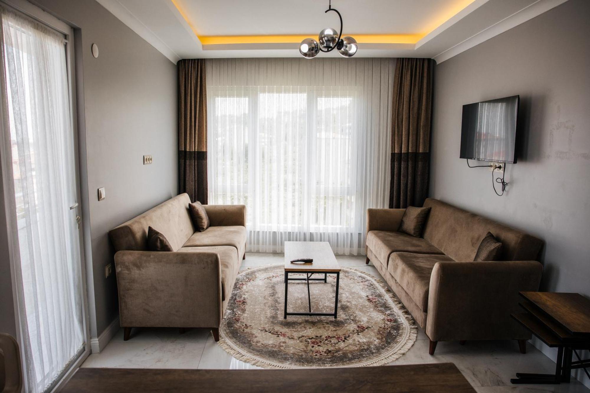Metehan Suit Apart Aparthotel Trabzon Buitenkant foto