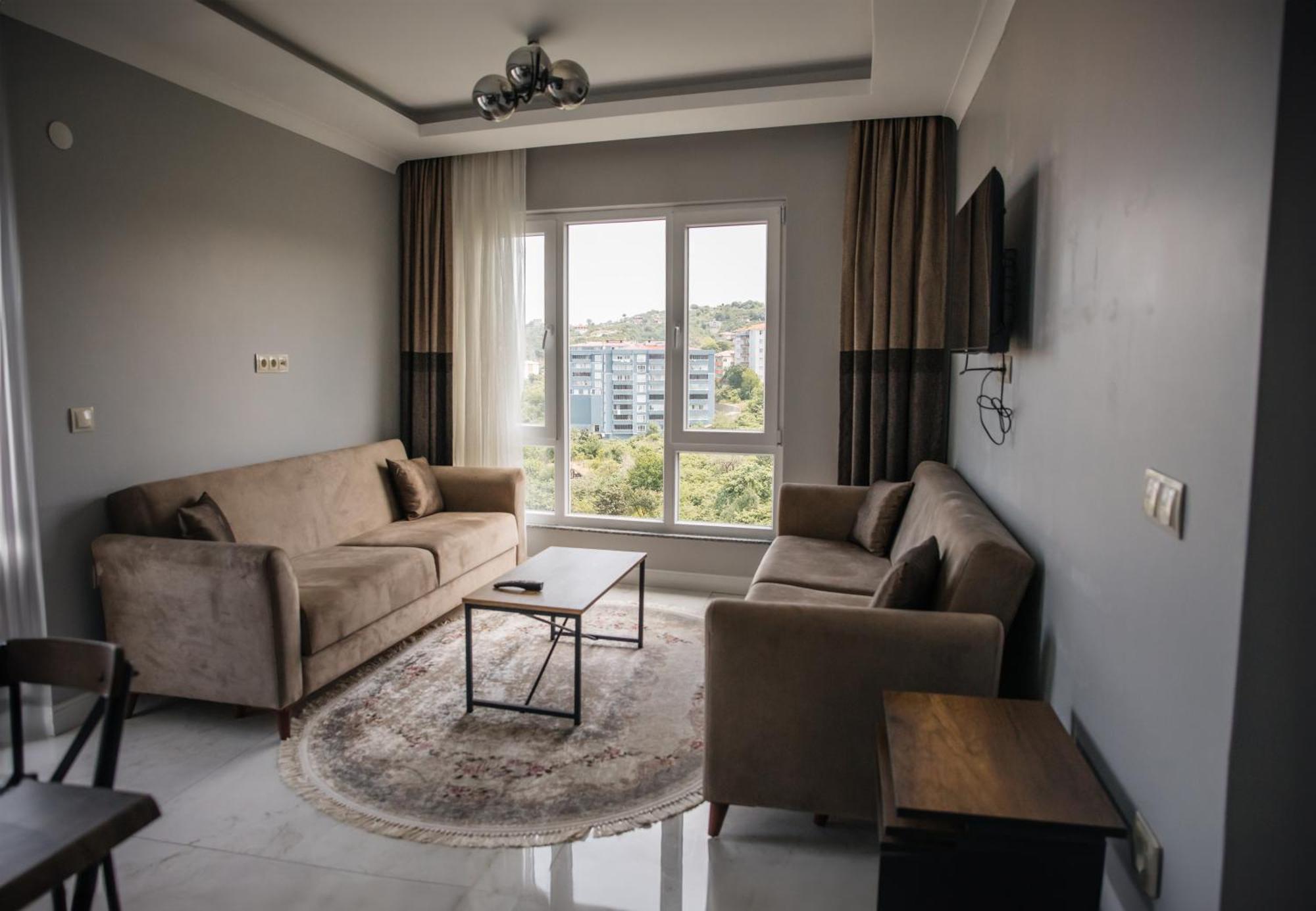 Metehan Suit Apart Aparthotel Trabzon Buitenkant foto